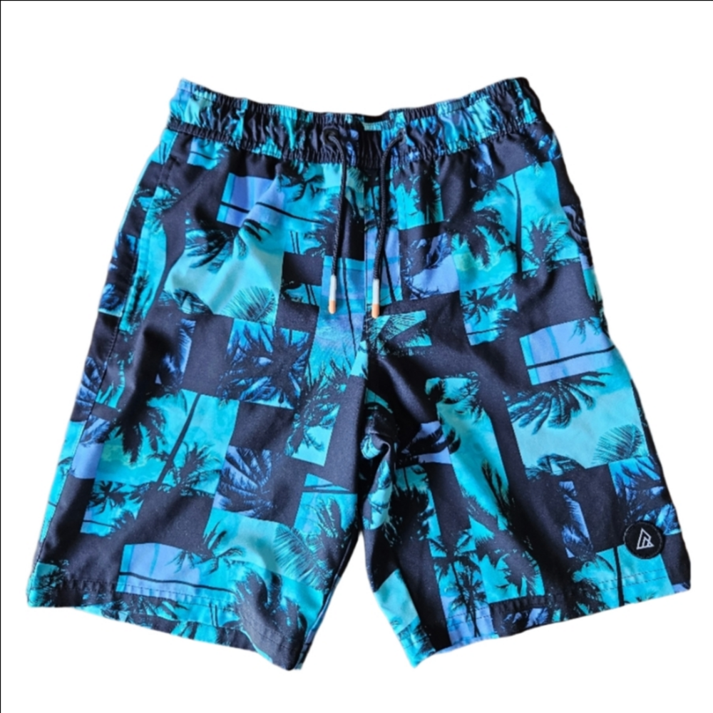 Ripzone Lined Tropical Swim Shorts Youth Size LARGE